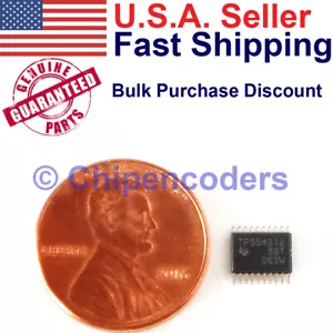 1/5/10Pcs TI TPS54312PWP Switching Voltage Regulator 3-6V In/1.2V Out HTSSOP-20 - Picture 1 of 9