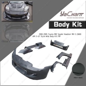FRP Wide Body Kit For 00-05 Toyota MR2 Spyder Roadster MR-S ZZW30 APR S-GT - Picture 1 of 22