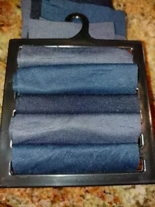 Calze pantalone 5pr Nanette Lepore blu grigio taglia 9-11 - Foto 1 di 3