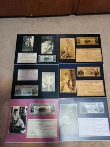 Prostitution Licenses 6 pc 11x14 1876 to 1893 most Sign Wyatt Earp Virgil Copy - Picture 1 of 6