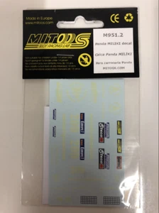 Mitoos M951.2 Panda Miliki Calcamonía 1 :3 2 Escala - Imagen 1 de 1