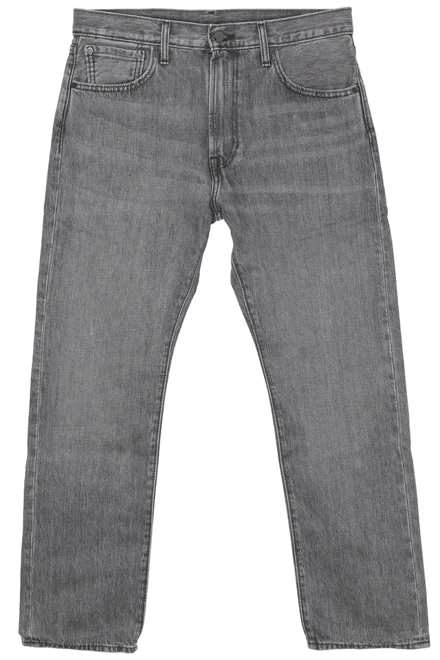 Levi `S 551Z Auténtico Recto Pantalones Vaqueros Hombre Denim Azul Gris - Imagen 1 de 1