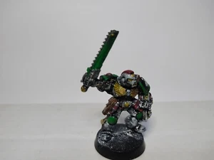 Warhammer 40k Space Marines Apothecary Salamanders Painted Rogue Trader Metal - Picture 1 of 2