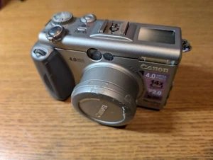 CANON POWERSHOT G3 DIGITAL CAMERA LENS 4MP 14X ZOOM PC1032 UNTESTED - Picture 1 of 3