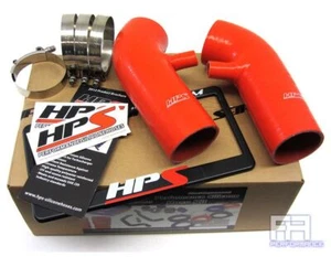 HPS Silicone MAF Air Intake Hose for G35 350Z VQ35HR G37 370Z EX35 VQ37VHR - Red - Picture 1 of 3