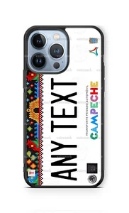 Personalize Campeche Mexico 2017 Tags Phone Defender Case for iPhone Samsung - Picture 1 of 11