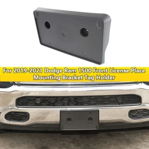 Soporte de montaje de soporte de matrícula delantero para Dodge Ram 1500 2019 2020 2021 2022 - Imagen 1 de 6