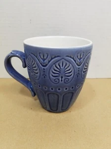 Pfaltzgraff Carmela Cobalt Blue Mug 4-1/4” Tall in Excellent Used Condition - Picture 1 of 5