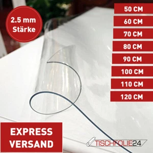 Tischfolie Schutzfolie Tischdecke  Tischschutz  Tisch Folie transparent 2.5mm  - Bild 1 von 6