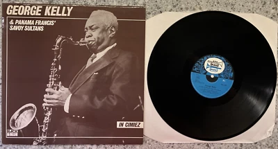 George Kelly & Panama Francis Savoy Sultans – In Cimiez LP French Import EX Foto 1 de 2