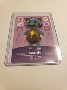 !SUPER VENTA! Tarjeta Amiibo Beardo # 249 Animal Crossing AUTÉNTICA Serie 3 ¡¡¡NUEVA!!!! - Imagen 1 de 1