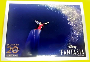Disney Movie Club 20th Anniversary Fantasia Lithograph with Sorcerer Mickey - Picture 1 of 6