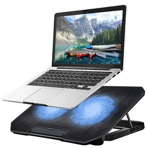 Laptop Cooling pad Laptop Cooler Stand Laptop Fan Cooling pad for 11-15.6 Inc... - Picture 1 of 6