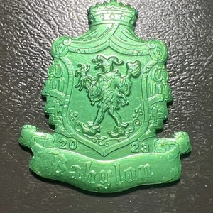 Mardi Gras Doubloon token - Babylon in Green color - Dated 2023 - Picture 1 of 2