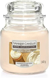 Yankee Candle Home Inspiration Medium Jar Scented Candle, Vanilla Frosting - Picture 1 of 4