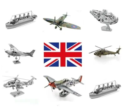 Mini kits de modelo de rompecabezas de metal 3D hágalo usted mismo juguetes Titanic Speedfire Star Wars Foto 1 de 4