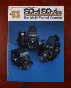 FOLLETO DE VENTAS BRONICA SQ-A/SQ-AM/216023 - Imagen 1 de 1