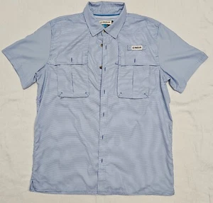Camicia Magellan Outdoors manica corta vestibilità pescatore ventilata ingranaggio pesce MagWick grande - Foto 1 di 24