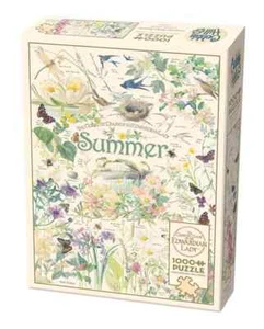 Summer Country Diary 1000 Piece Jigsaw Puzzle Cobble Hill New - Picture 1 of 4
