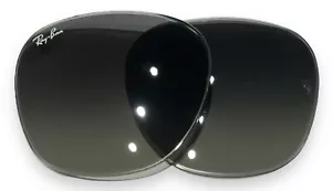 Ray Ban RB3016 RB3716 RB3816 Clubmaster Gray Gradient Replacement Lenses 51mm - Picture 1 of 10