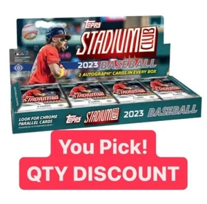 2023 Topps MLB Stadium Club Base YOU PICK 50% OFF 2+ Rookies RC Vets HOFers - Picture 1 of 208