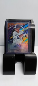 2020 Topps Fire Gavin Lux Orange Fire Rookie Auto /99 #FA-GL