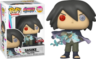 Boruto Naruto Next Generations Sasuke Sharingan Pop! Винил + POP PROTECTOR - Изображение 1 из 3