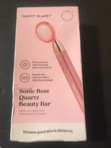 Vanity Planet Sonic Rose Quartz Beauty Bar LED Wand (VNT25024) NEW - Picture 1 of 2
