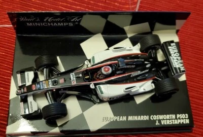 Minichamps Minardi Cosworth PS03 Ford Verstappen 1:43 Foto 1 de 4