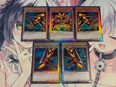 Yugioh Asian Eng UNCENSOR ART Exodia The Forbidden One Ultimate rare ES01-AE076 - Image 1 of 4
