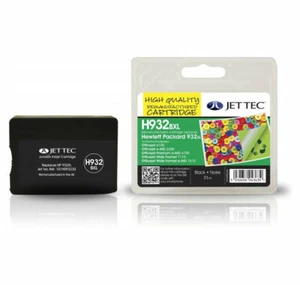 Cartucho de tinta remanufacturado H932XL negro JetTec para reemplazar HP932XL - Imagen 1 de 1