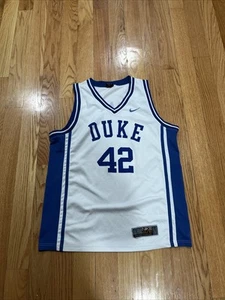 Vintage Nike Team Elite Duke Blue Devils Elton Brand #42 Jersey Mens Large - Picture 1 of 6