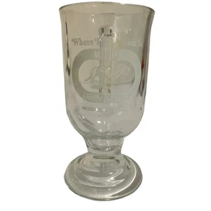 Mobile Greyhound Park Souvenir Glass Vintage Mobile Alabama - Picture 1 of 5