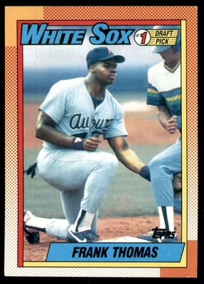 1990 Topps Frank Thomas RC Chicago White Sox #414 - Image 1 of 2
