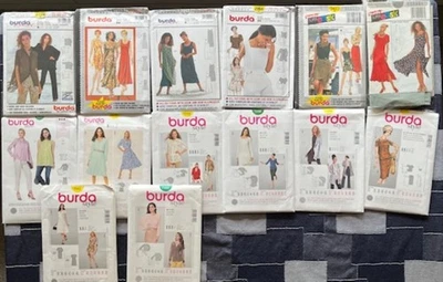 Burda 2730-7210 Sewing Patterns-U Pick-New/Uncut/Factory Folded 1 exception 4017 - Image 1 of 4