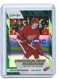 23-24 O-Pee-Chee OPC Carpa Novato Lámina Verde/33 Simon Edvinsson #563 - Imagen 1 de 2
