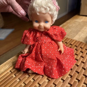 Bambola bambina bionda vintage 1970 ideale 9" BELLY BUTTON BABY ME SO SCIOLLY FUNZIONANTE COND - Foto 1 di 11