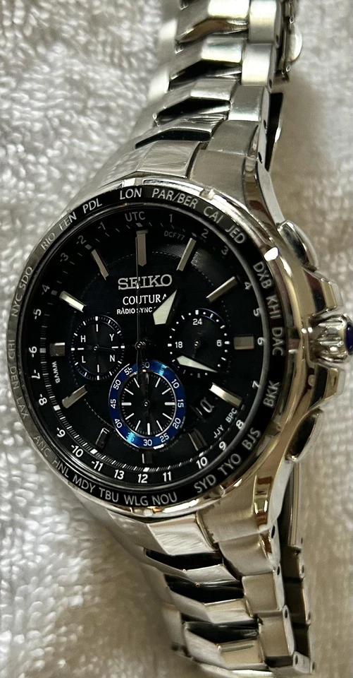Reloj Seiko Coutura Hombre - SSG009 Solar/Radiocontrolado Foto 1 de 4