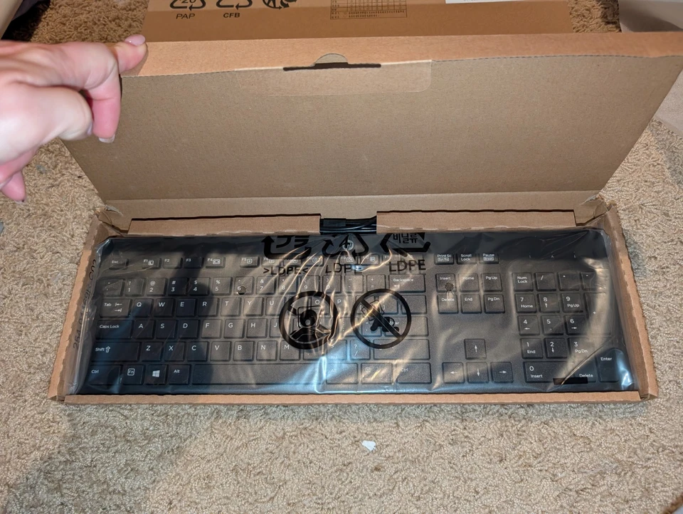 HP KU1469 SK2120 (803181001) Wired Keyboard (3) - Image 1 of 3