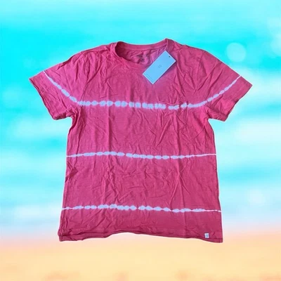Sovereign Code Men’s Tie-Dye T-Shirt Size M Red White Cotton Casual New - Image 1 of 4