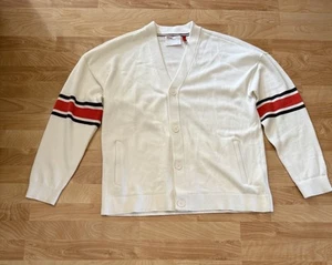 Wilson Westport Cardigan White Size Mens Size XXL - Picture 1 of 17