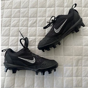 NIKE Womens Cleats Black HyperDiamond 2 Pro 856493-011 Athletic | US 7 - Picture 1 of 9