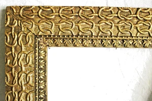 ANTIQUE FITS 8 X 10" VICTORIAN PICTURE FRAME GOLD GILT ORNATE FINE ART WOOD - Picture 1 of 24
