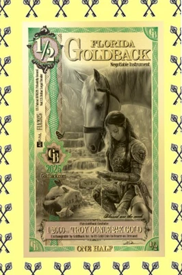 2007-D Idaho State Quarter PCGS SP 68 Satin Finish with FREE 1/2 GOLDBACK* - Image 1 of 4