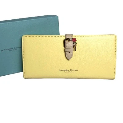 Cartera Larga Samantha Thavasa La Bella y la Bestia Disney Cuero Auténtica Foto 1 de 4