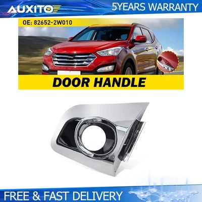 Driver Side Front Door Chrome Handle Cap for Hyundai Santa Fe XL 3-19 3.3L - Image 1 of 4