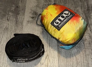 ENO Doppelnest Tye gefärbte Camping Outdoor Hängematte mit Atlas Aufhängesystem - Bild 1 von 7