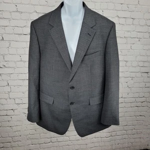JV Jack Victor Grey Lasier SPJ Wool Blend Relfex Stretch Blazer Sport Coat 48R - Picture 1 of 14