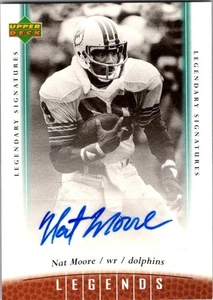 UD Legends 2006 - Nat Moore #89 Legendary Signatures (AU) - Imagen 1 de 2