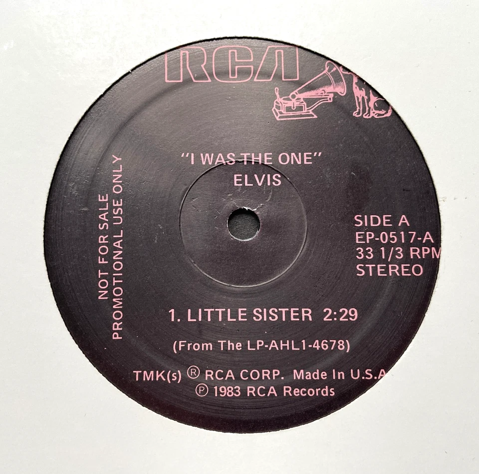 Elvis Presley - Little Sister / Rip It Up - US EP-0517 Promo - Bild 1 von 3